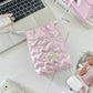 Glossy Soft-Touch Makeup Pouch