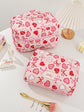 Hearts & Bows Cosmetic Bag