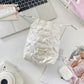Glossy Soft-Touch Makeup Pouch
