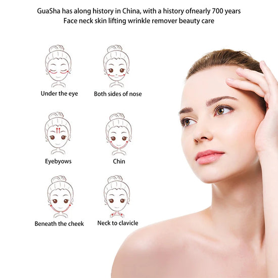 Natural Jade Gua Sha Massager