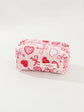 Hearts & Bows Cosmetic Bag
