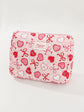 Hearts & Bows Cosmetic Bag