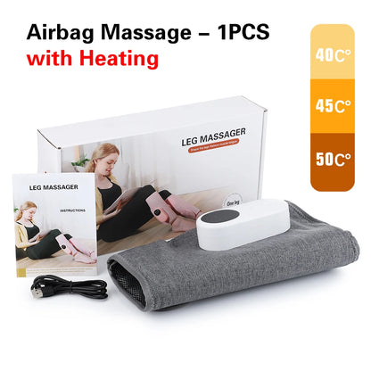 AuraFlow Pro Wireless Leg Massager with Heat