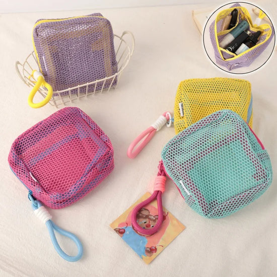 Mesh Cosmetic Bag