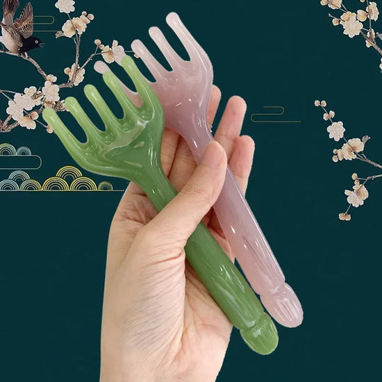 Crystal Resin Scalp & Body Massager
