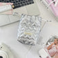 Glossy Soft-Touch Makeup Pouch